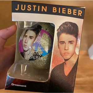 2013 Justin Bieber Christmas Ornament